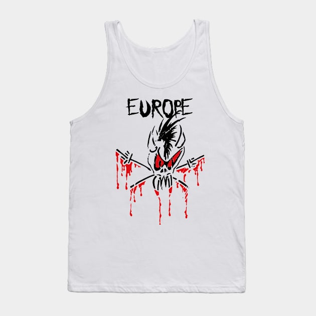 europe headbang Tank Top by potato cast